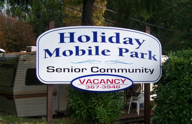 One sided MDO for Holiday Mobile Park