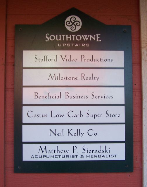 Painted Sintra Directory for SouthTowne Shoppes
