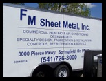 Box trailer for FM Sheetmetal